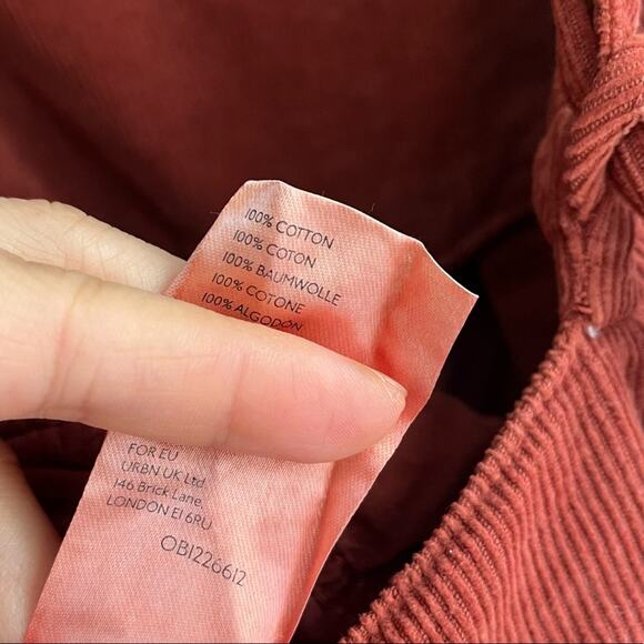 Free People Josephine Corduroy Jumpsuit Overall - Picture 8 of 8